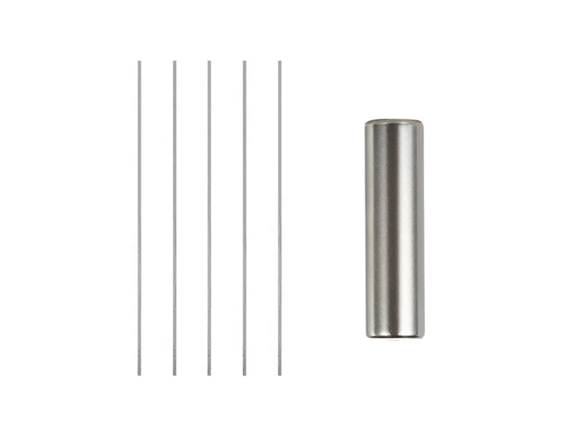Conjunto De Ímãs Para Unhas Olho Gato Com Haste Ferro Manicure.-aquaforge