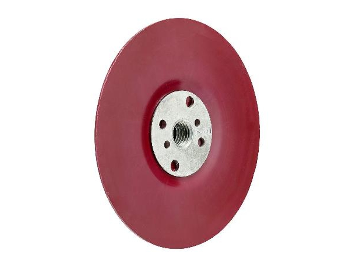 Plato d/fibra 3m 115mm m-14 rojo blando