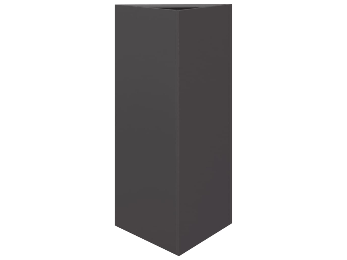 Garden Planter, Garden Planters Vidaxl Preto Metal (40 X 34.5 X 75 Cm)