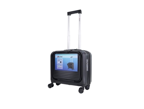 Mala de Homem ALPINI Pilot Trolley B Preto (45 cm)