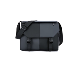 (cinza) Bolsa De Ombro, Bolsa Transversal Masculina, Grande Capacidade, Multifuncional, Tecido Oxford Impermeável.