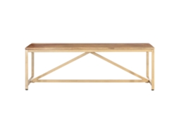 Mesa de Centro HARLANV1 com MDF e ferro (120x60x40 cm)