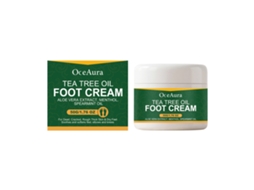 Creme de Pé Oceaura com Óleo de Árvore do Té