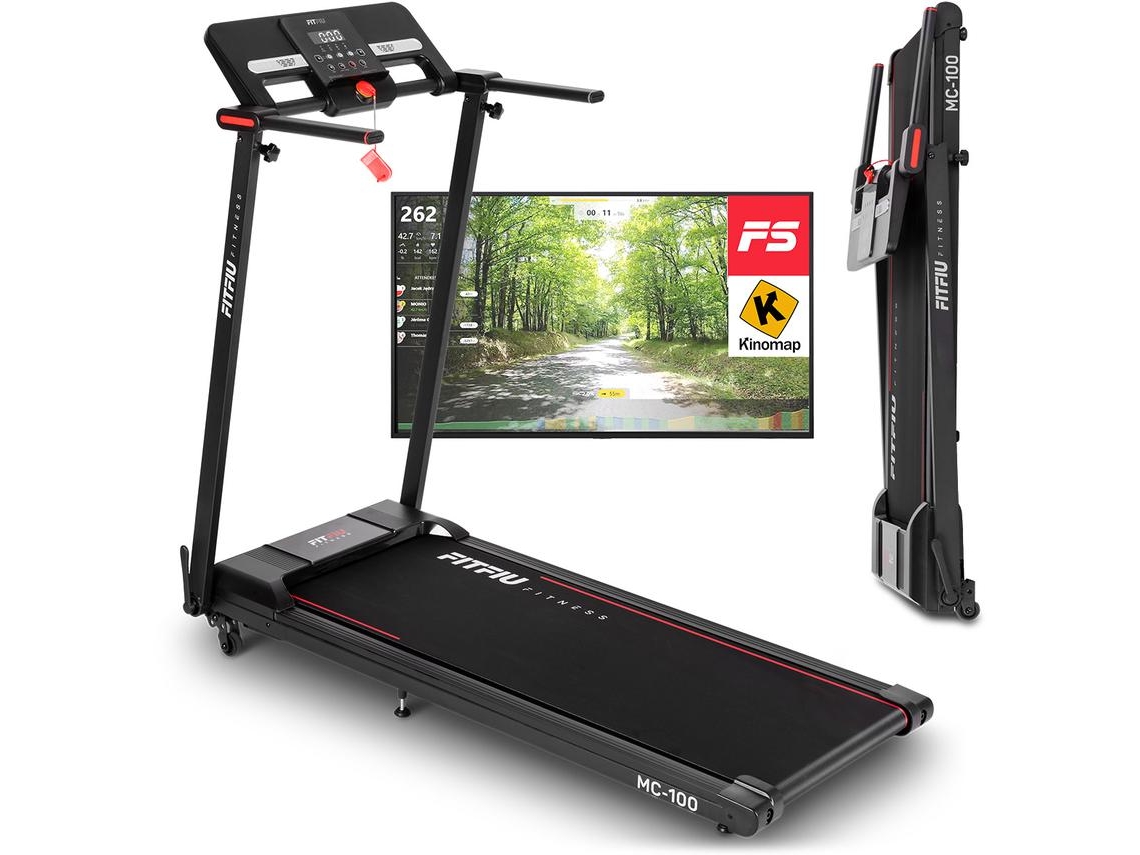 FITFIU Fitness MC100 Passadeira de Corrida Dobrável até 12km/h com — free download