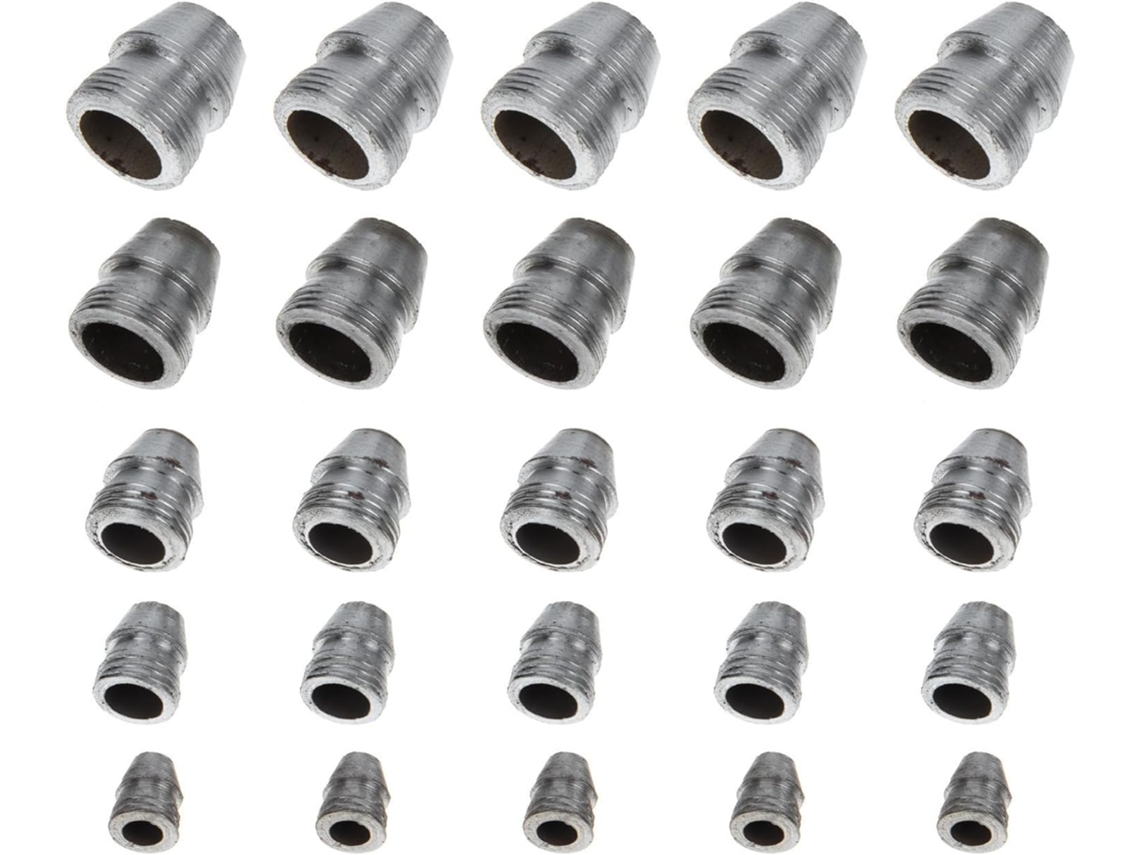 Conjunto De 25 Cunhas Ferro Redondas Multiuso Ipetboom, Acessório Compacto E Durável Para Marcenaria Ferramentas Manuais