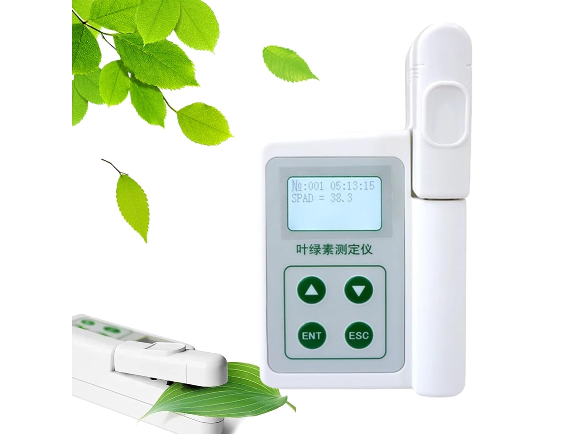 Analisador Portátil Spad Para Teste De Clorofila, Medição Precisa Nitrogênio Foliar E Monitoramento