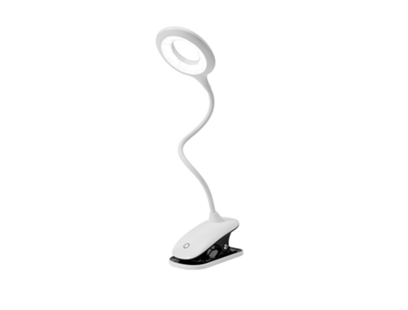 Luminária de leitura com clipe de led regulável proteção para os olhos luminária de mesa MLJSH
