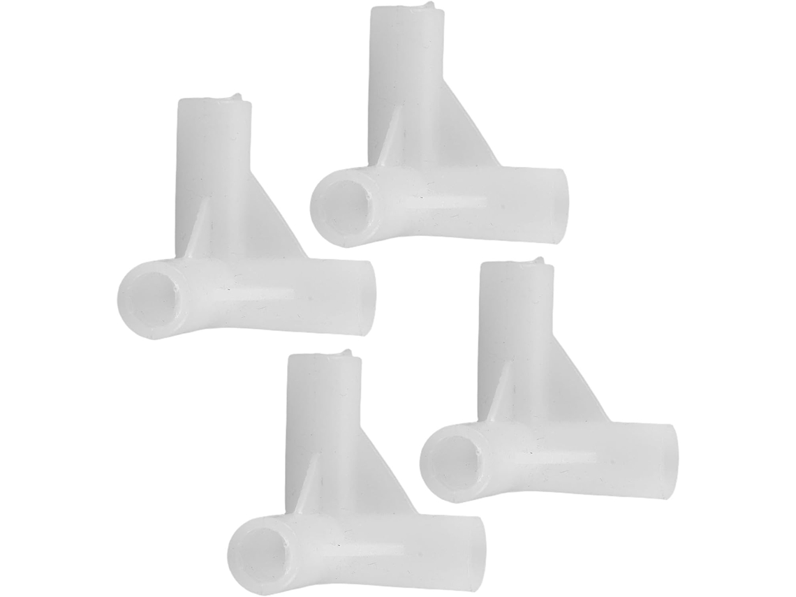 Pretyzoom Suporte Triangular Reforçado, 4 Peças, Conector Espessado Para Hastes De Mosquiteiro E Tenda, Diâmetro Interno