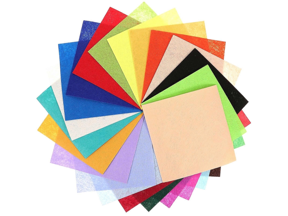 Kit De Tecidos Coloridos Para Patchwork E Artesanato (40 Folhas)