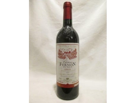 Vinho Tinto CHÂTEAU FERNON DUMEZ 2000 (75 cl - 1 unidade)