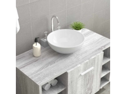 Vidaxl Lavatório Branco 28x28x10 Cm Cerâmica