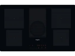 Placa de Indução com Exaustor WHIRLPOOL WVH 92 K/1 (Elétrica - 83 cm - Preto)