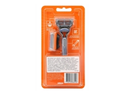 Aparelho de barbear Fusion5 com 2 lâminas para um barbear preciso Gillette
