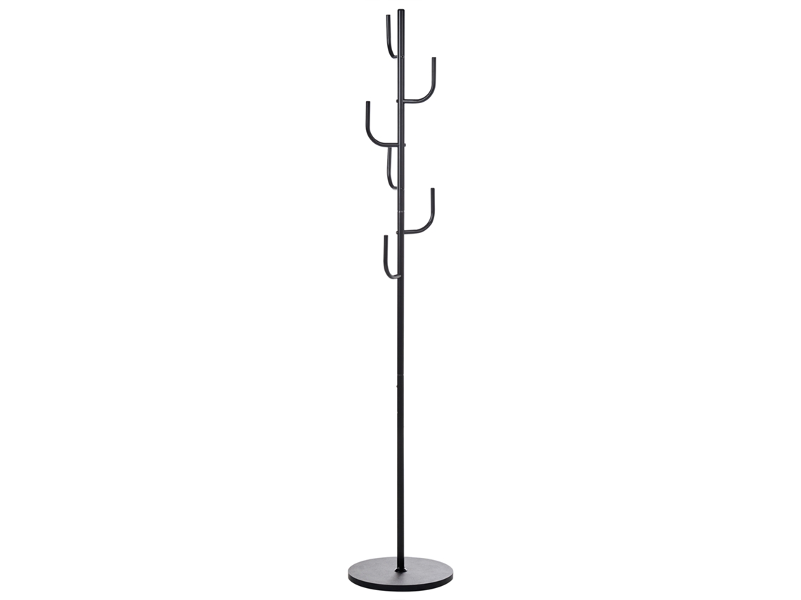 Bengaleiro BELIANI Flagler de Aço Preto 32x32x170