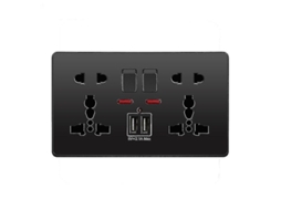 Tomada USB tipo C BRILVIBERA, carregador de parede