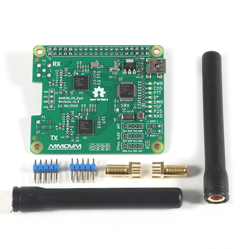 Mmdvm_hs_dual_hat Duplex Mmdvm Hotspot MDUG