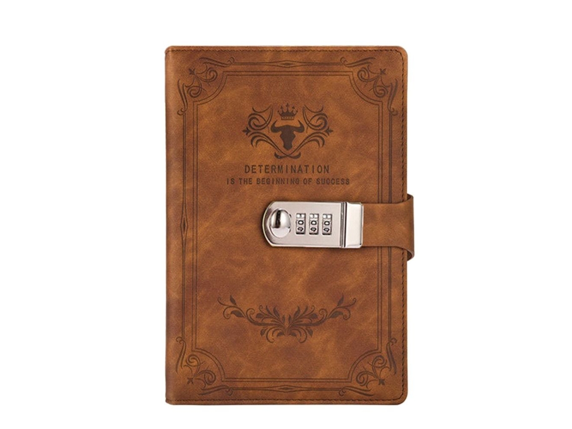Livro De Senhas Diário Brown Brilvibera