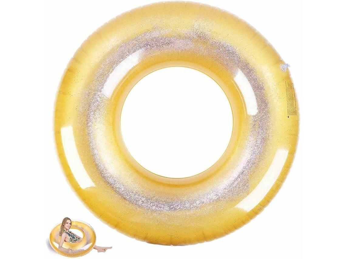 Boia para piscina com lantejoulas e formato de barco AQUAFORGE