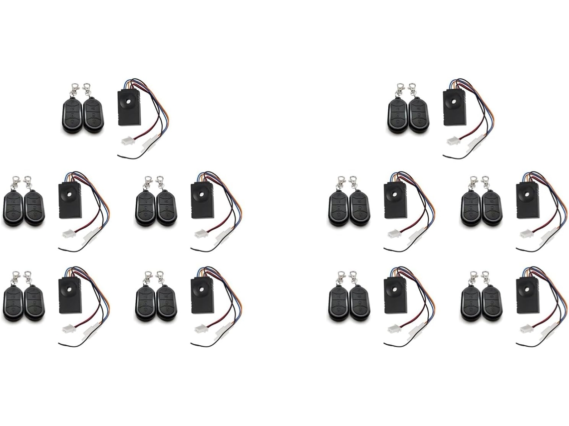 Sistema de Alarme para Bicicleta Elétrica 10x com Controle Remoto SFUSHOS