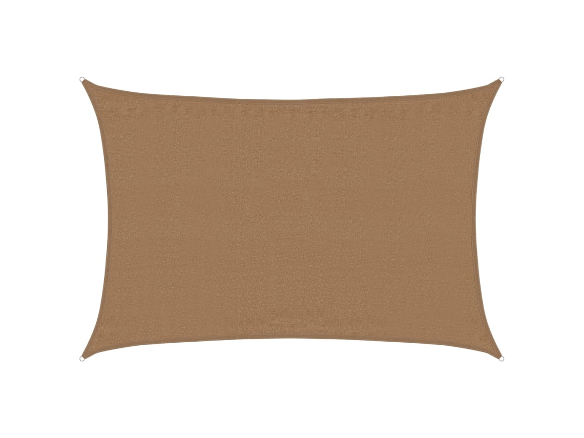 Sun Sail, Sun Sails Vidaxl Cinzento-acastanhado Polietileno (3.5 X 5 M)