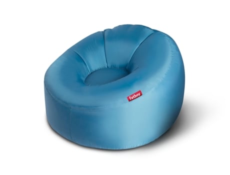 Puff Lamzac O” Inflável 110X103X62 Cm Uso Exterior e Interior em Nylon Fatboyazul Claro 104594