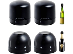 12 Rolhas de Silicone Reutilizáveis para Cerveja BRILVIBERA