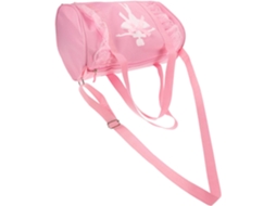 Bolsa De Balé Infantil, Estampa De Bailarina Rosa, Tecido Resistente Com Acabamento Em Renda Bolsa De Balé Infantil, Estampa De Bailari Gokoco