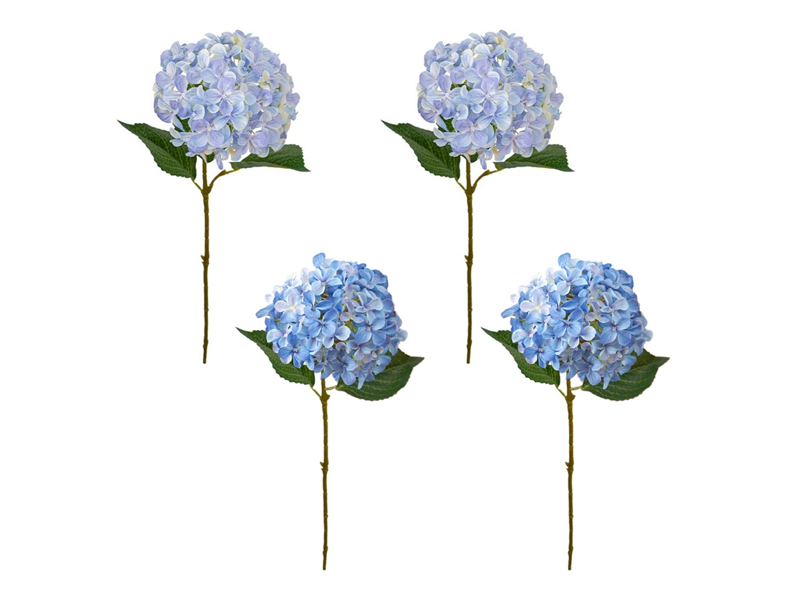 Ramos De Hortênsia Artificial Laxiscreed Para Decoração Natural E Elegante Em Sua Casa