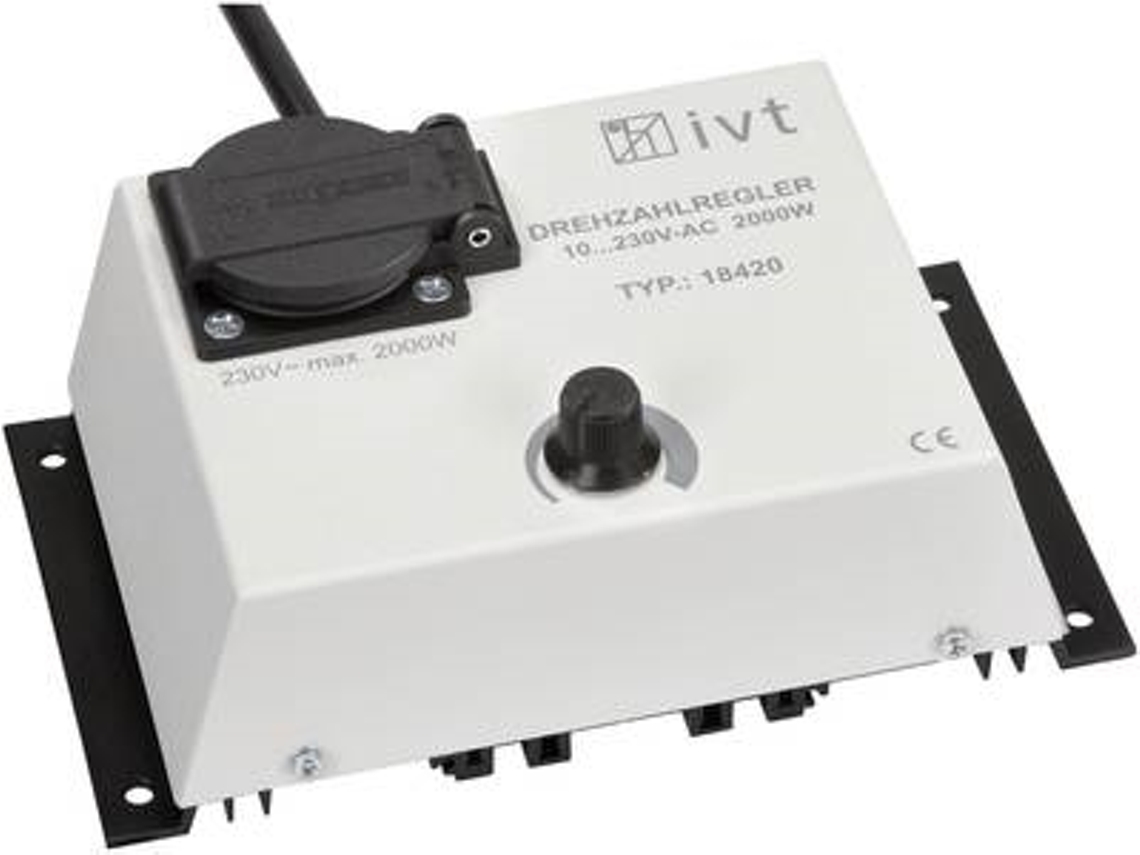 Dr 2000 Dimmer Manual Controlador de Tensão CA Controlador de Velocidade 2000 W Dimmer IVT (700100)