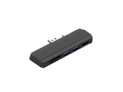 Estação De Ancoragem Bestvite Hub Usb 3.0 Para Surface Pro 4/5/6 Preto