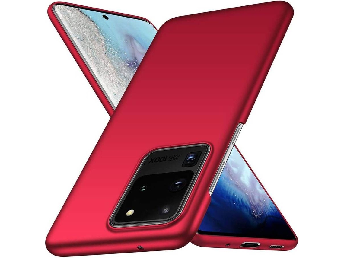 Capa Samsung S20 Ultra HONGWE. Vermelho