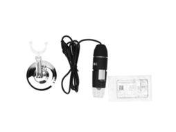 Microscópio Digital Led X4 1600x Câmera Microscópio Manejável Com Suporte