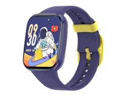 (azul) Smartwatch Infantil Com Tela Colorida Tft De 1,69 Polegadas E Resistência À Água Ip68