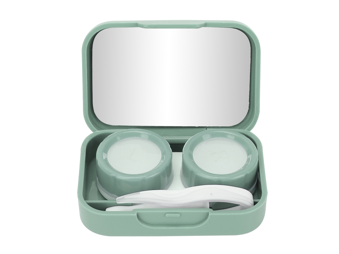 Estojo Para Lentes De Contato Portátil Caixa De Armazenamento Viagem Kit De Armazenamento Rnemitery