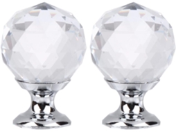 Puxadores De Bola Cristal Ifundom, Material Durável E Elegante Para Móveis Portas, 10 Designs Modernos E Funcionais