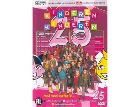 Dvd Kinderen Voor Kinderen 25 Disky, Vara