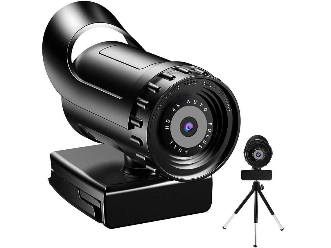 Webcam De Alta Definição 2k 4k Com Conector Para Microfone E Piay Para Videoconferências Brilvibera