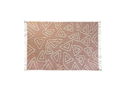 Tapete de Algodão 1300 G/m² com Franja Bordada, 160 X 230 X 1 Cm ALEXANDRA HOUSE LIVING
