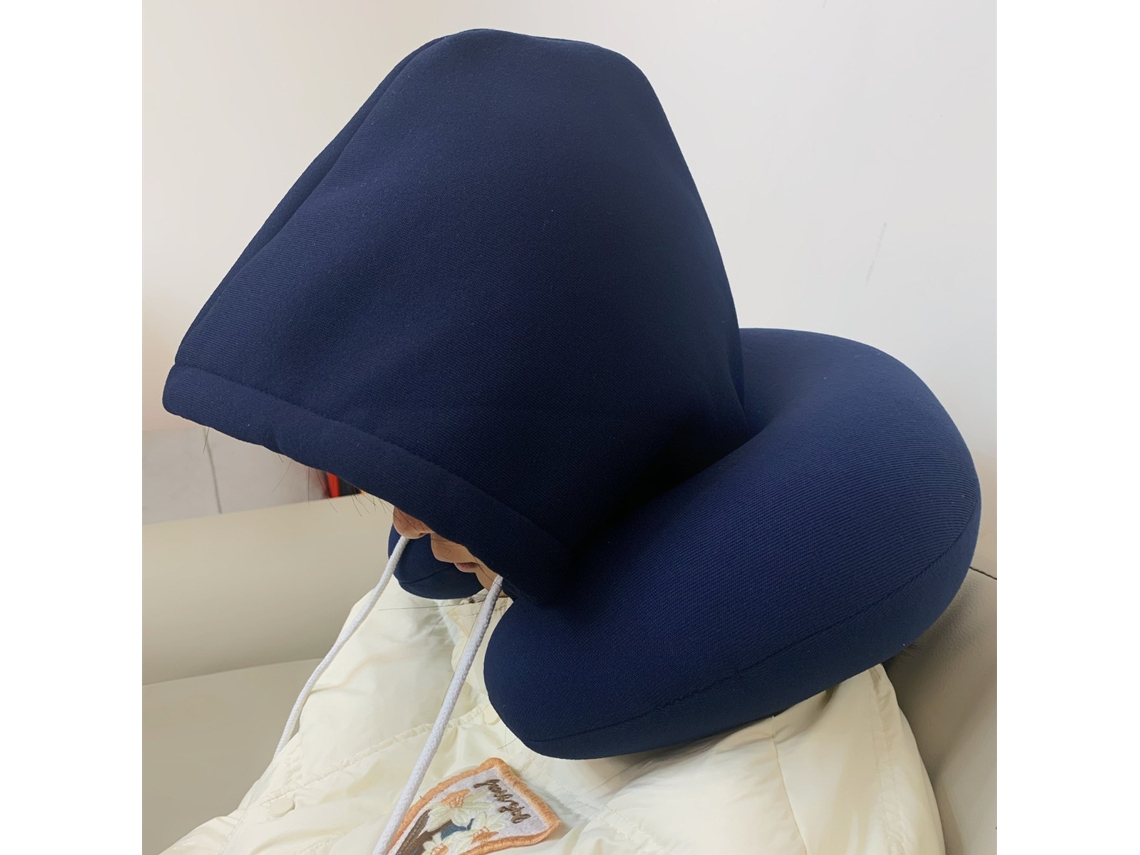 Travesseiro em Forma de U com Capuz AQUAFORGE