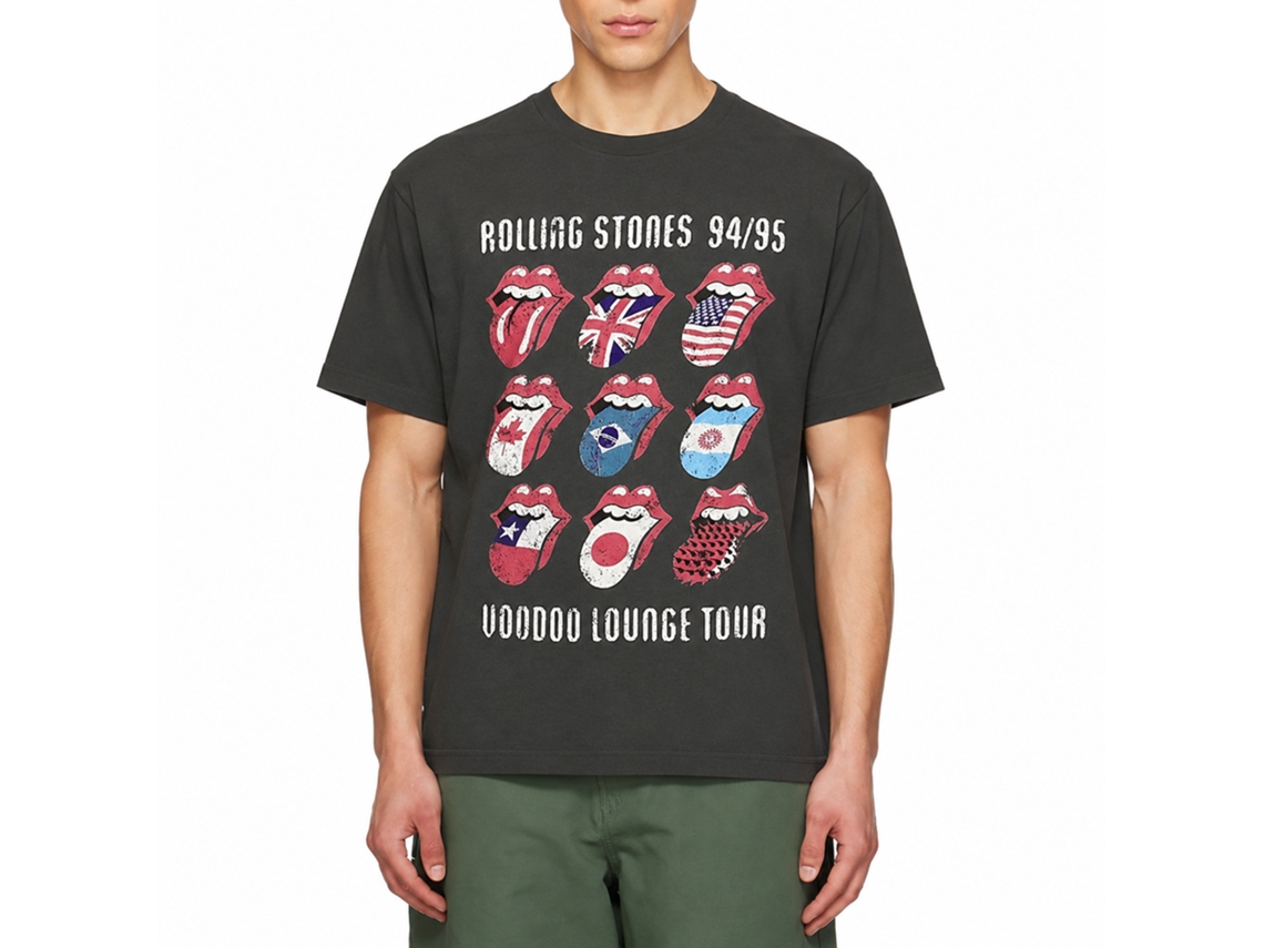 The Rolling Stones Voodoo Tongues Vintage T-shirt Unisex Adults Size:xxxl