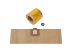 Acessório para Aspiradores KARCHER 5un 1un Filtro Wd3 Premium Wd 3300 M Wd 3200 Wd3500 P 6959-130