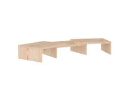 Monitor Stand, Monitor Stands Vidaxl Marrom Madeira De Pinho (n/a)