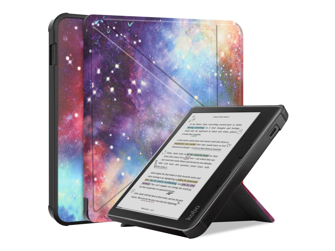 Capa Para Kobo Libra Colour/kobo Libra 2 Via Láctea