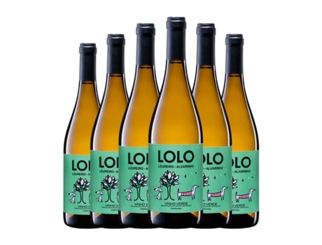 Vinho branco PACO & LOLA Lolo Loureiro Albariño Vinho Verde Jovem (0.75 L - 6 Unidades)