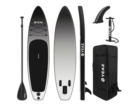 Conjunto de SUP YEAZ Black Sands Beach Aquatrek Set (305x78x15 cm)