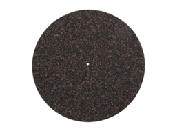 Tapete de vinil de cortiça Mali 4mm anti deslizante antiestático para toca discos de 12 polegadas