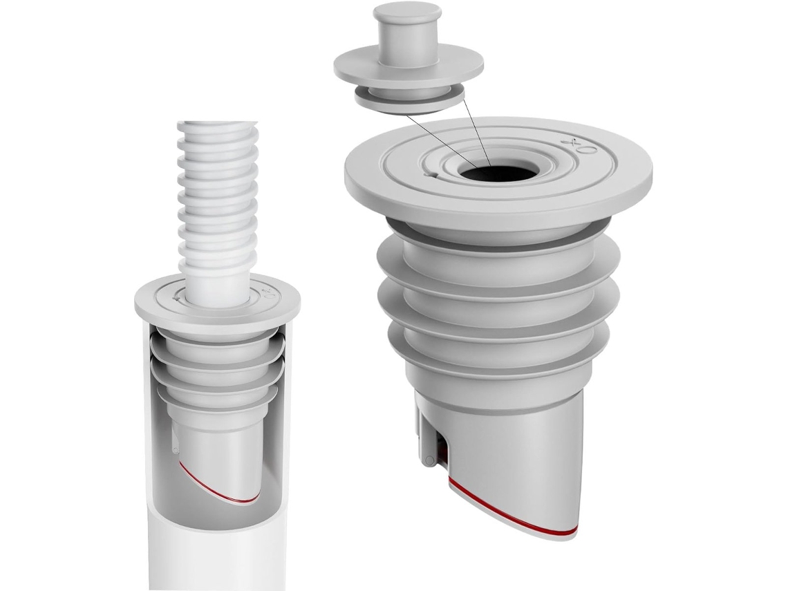 Tampa de Ralo em Silicone 40 Mm, para Pia e Máquina de Lavar, 35 40 Mm AQUAFORGE