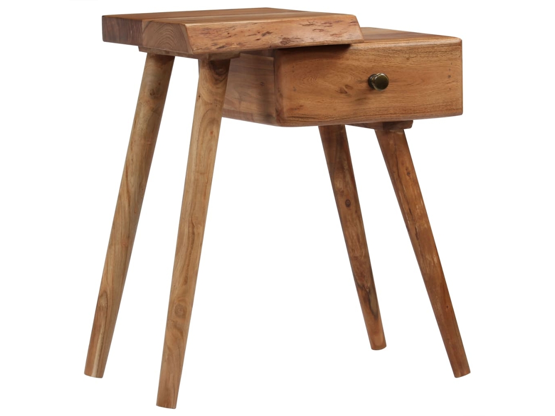 Bedside Table, Bedside Tables Vidaxl Marrom Madeira (n/a)