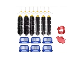 Kit Com 22 Peças De Filtros Para Escova Lateral Principal De Aspirador De Pó Irobot Roomba 675, 670, 665, 690, 692, 694, 671, 677, 650, 655 E 614.