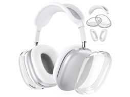 Compatível Com Capa De Fone De Ouvido Airpods Max Tpu Transparente Capa Protetora Airpods Max Brilvibera